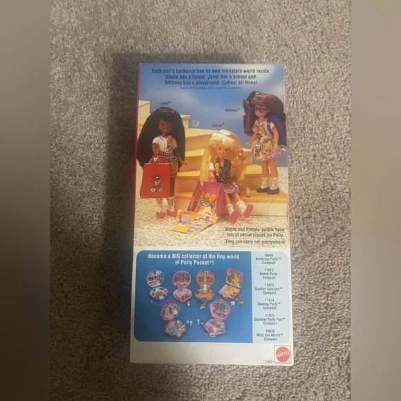 Mattel 1994 Polly Pocket Stacie, Little Sister of Barbie - Picture 4 of 8